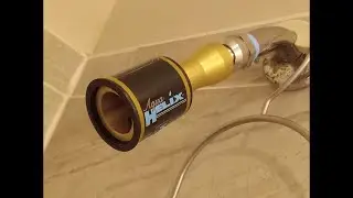 Ultra Low Flow Aqua Helix Shower Head [0.5 GPM]