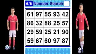 【Number Search】 🦁 Hidden Number Game That&rsquo;s Driving People Crazy! Number Search (test your focus.)