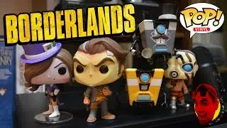 Funko POP! Games- Borderlands! {COMPLETE SET INCLUDING GAMESTOP EXCLUSIVE} {UNBOXING}