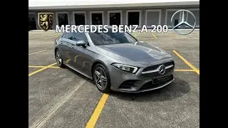 MERCEDES BENZ A 200 AMG SEDAN 2019 | 22,000 km | Walkaround + Interior + Test Drive (Panamá)