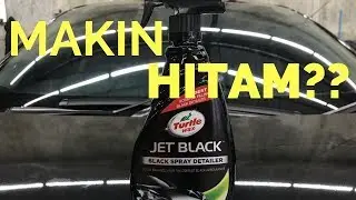 DOES IT REALLY MAKE YOUR CAR LOOK BLACKER??? || Jet Black Spray Detailer by Turtle Wax
