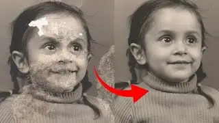 Restore your damage photos in seconds