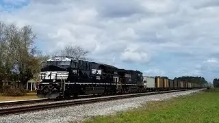 NS 337 on the SC-Line w/ brand new ET44AC 3649 leading