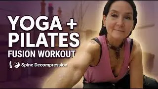 Yoga flexion Pilates extension Fusion Workout! 🙏💜🧘&zwj;♀️🧘&zwj;♂️