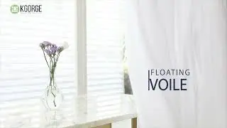 Multiple Hanging Options Sheer Voile Soft Curtain | Kgorge Curtains
