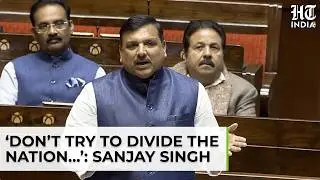 AAP MP Sanjay Singh Tears Into Modi Govt In Rajya Sabha; ‘Your Politics Can’t Lead To Development…’