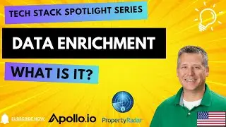Tech Stack Spotlight | Data Enrichment into your CRM using Apollo and Property Radar