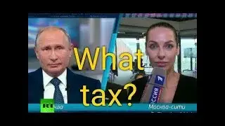 Most STUPID question asked of Putin ever    Direct Line 2018, Part 2