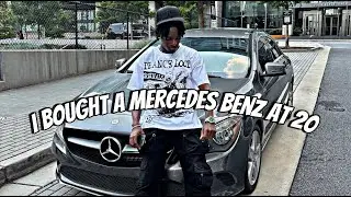 I BOUGHT A MERCEDES BENZ AT 20❗️
