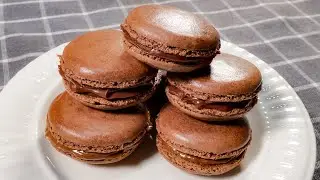 Easy Way to Make Chocolate Macaron | No Fail Recipe