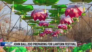 John Ball Zoo preparing for Lantern Festival