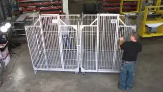 Collapsible Dog Kennel - Linking Multiple Units
