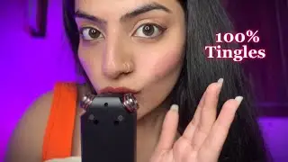 ASMR Soft kisses to melt the tension away💗Tascam Tingles