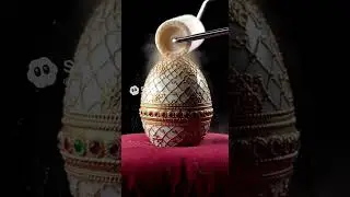 Unbelievable! Witness This Ancient Artifact Reveal Its Secrets! Faberg&eacute; Egg ASMR Experience! #Shorts