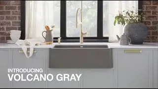 Volcano Gray SILGRANIT Kitchen Sink Color | BLANCO