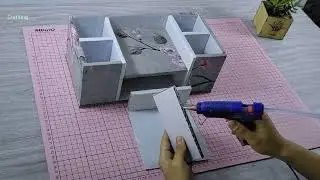How to Make a Minimalist Pencil Box from Recycled Cardboard  DIY Craft Tutorial_R