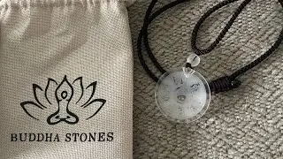 Buddha Stones Unboxing: Feng Shui Liuli Yin YangProtection Balance Pendant Necklace