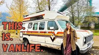 Retro 1979 Ford Van Build - AMAZING Stories with Katerina