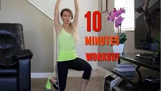10 minutes WORKOUT AT HOME. NO equipment workout