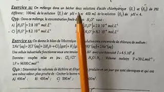 Concours ensa 2022 partie chimie