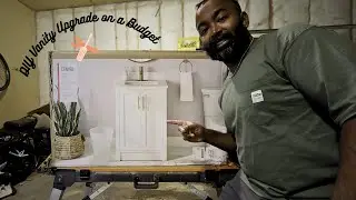 DIY Bathroom Vanity Transformation l My Easy & Budget Friendly Upgrade
