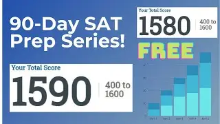 Day 8 of 90 Days of Free SAT Prep Lessons! By a 1590 SAT Scorer! Math  and Writing Lessons and Tips!