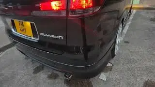 K24 Honda Elysion Full Vibrant exhaust, Unequal Fabrications UEL header