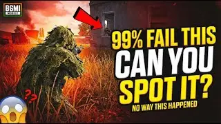 99% FAIL THIS 🚫 AND CAN YOU SPOT IT? 🤔 NO WAY THIS HAPPENED 💀| BGMI 😱😱