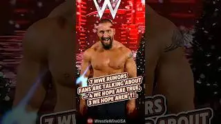 7 WWE Rumors in 2026 &mdash; 4 We Hope Are TRUE & 3 We Hope Aren&rsquo;t! #wwe