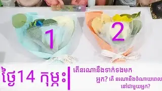 PICK A CARD TODAY ថ្ងៃ 14កុម្ភ: តើនរណានឹងមករកអ្នក? | តើអ្នកនឹងបានចំណាយពេលជាមួយអ្នកណា?