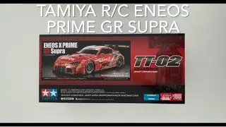 Unboxing the Tamiya Eneos X Prime GR Supra    R/C Kit.