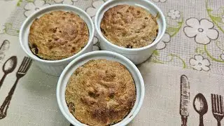 SEM AÇÚCAR E SEM FARINHA BRANCA, bolinho de banana e aveia