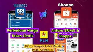 Perbedaan Biaya Beli Pulsa Listrik di BRIMO & Shoppe | Token Listrik Brimo & Shoppe