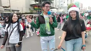 Desfile navideño, Tema Papanoel o Team Grinch | EL MIS@