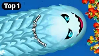 Worms Zone io Best snake Gameplay | Saamp wala game | Snake Game | snake io | Rắn Săn Mồi game #039