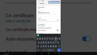 How to connect to eduroam wifi using an android phone