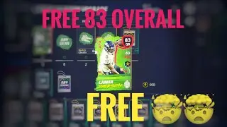 HOW TO GET A *FREE* 83 OVR LAMAR JACKSON  in MADDEN MOBILE 21