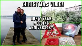 CHRISTMAS! Wedding Anniversary at Low Wood Bay, Lake District. Advent Calendars & Christmas Trees! 🎄