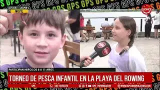 Primer torneo de pesca infantil en el Paran&aacute; Rowing Club