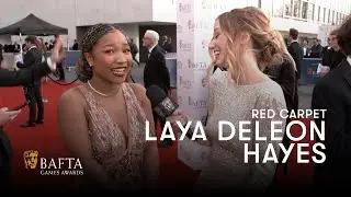 Laya DeLeon Hayes Was Young When She Booked God of War Ragnar&ouml;k *SPOILERS* | BAFTA Games Awards 2023