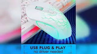 Review: Gaming Keyboard and Mouse Combo, K1 RGB LED Backlit Keyboard with 104 Key for PC/Lapto...