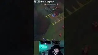 HaderrQ amazing quiana escape and kill #leagueoflegends #lol #qiyana