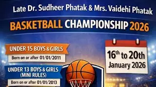 Millennium National School Basketball Championship 2026 | ABC Hustlers vs Nahata Sports | U15 Match