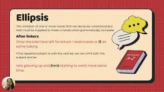 Unlock teacher Eds - What is ellipsis with examples.