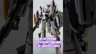 VF-0S Phoenix(Roy Focker's machine)+QF-2200D-B Ghost #超時空要塞マクロス #macross #tamashiinations #chogokin