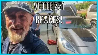 Save Thousands of Dollars!  2014-2019 Corvette Z51 Brake Service, Replace Rotors and Pads.