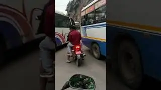 Live Accident in Bhaktapur