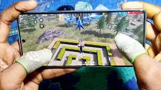 FREE FIRE -FULL HANDCAM | BR-RANKED GAMEPLAY HIGHLIGHTS IN HINDI | SQUAD GAMEPLAY 📲 | DNGZFF 