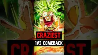 INSANE 1v3 with LF Kefla!! #dblegends #shorts