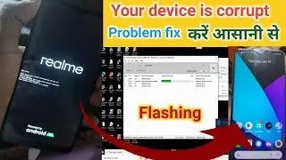 realme Mediatek (MTK) Phone 📱 flashing Video ll MTK Preloader ll realme MTK Flash Tool 🔥